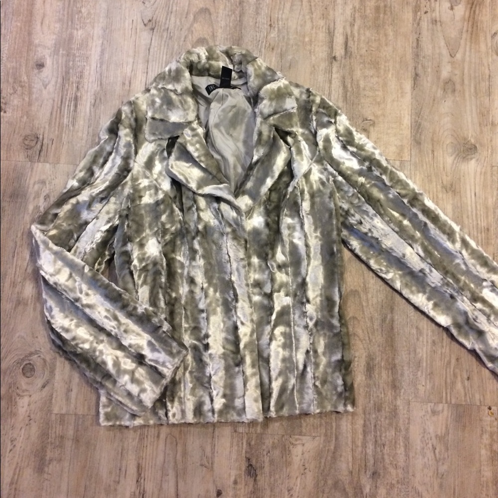 Fun faux fur jacket!