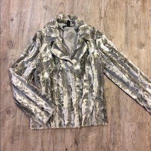Fun faux fur jacket!