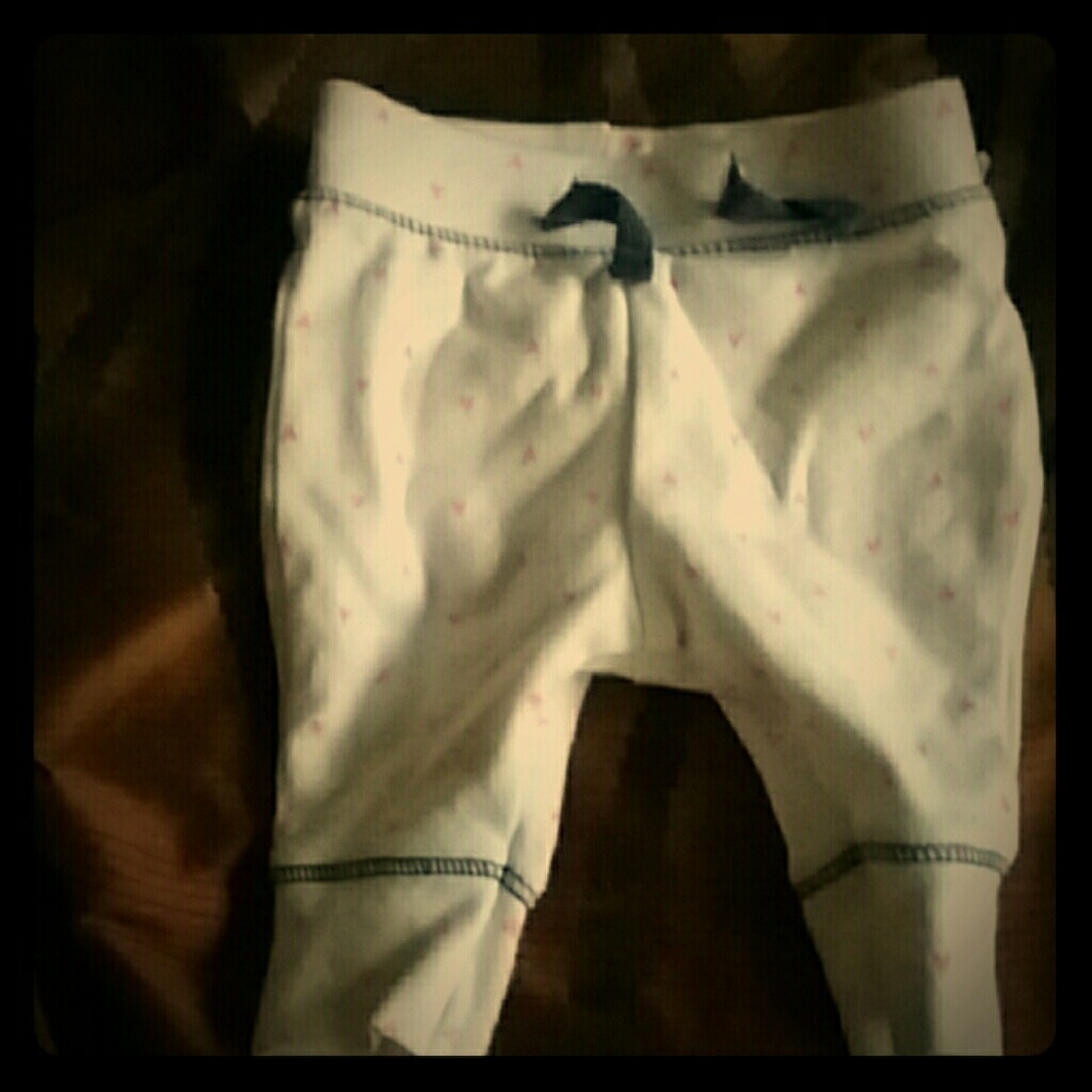 Pants for a newborn baby girl
