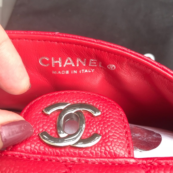 ⛔️🚫SOLD⛔️Chanel caviar single flap east west bag - Picture 6 of 8