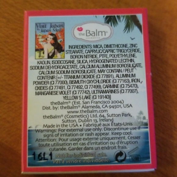 The Balm Voyage single shadow in Wilkommen - Picture 3 of 3