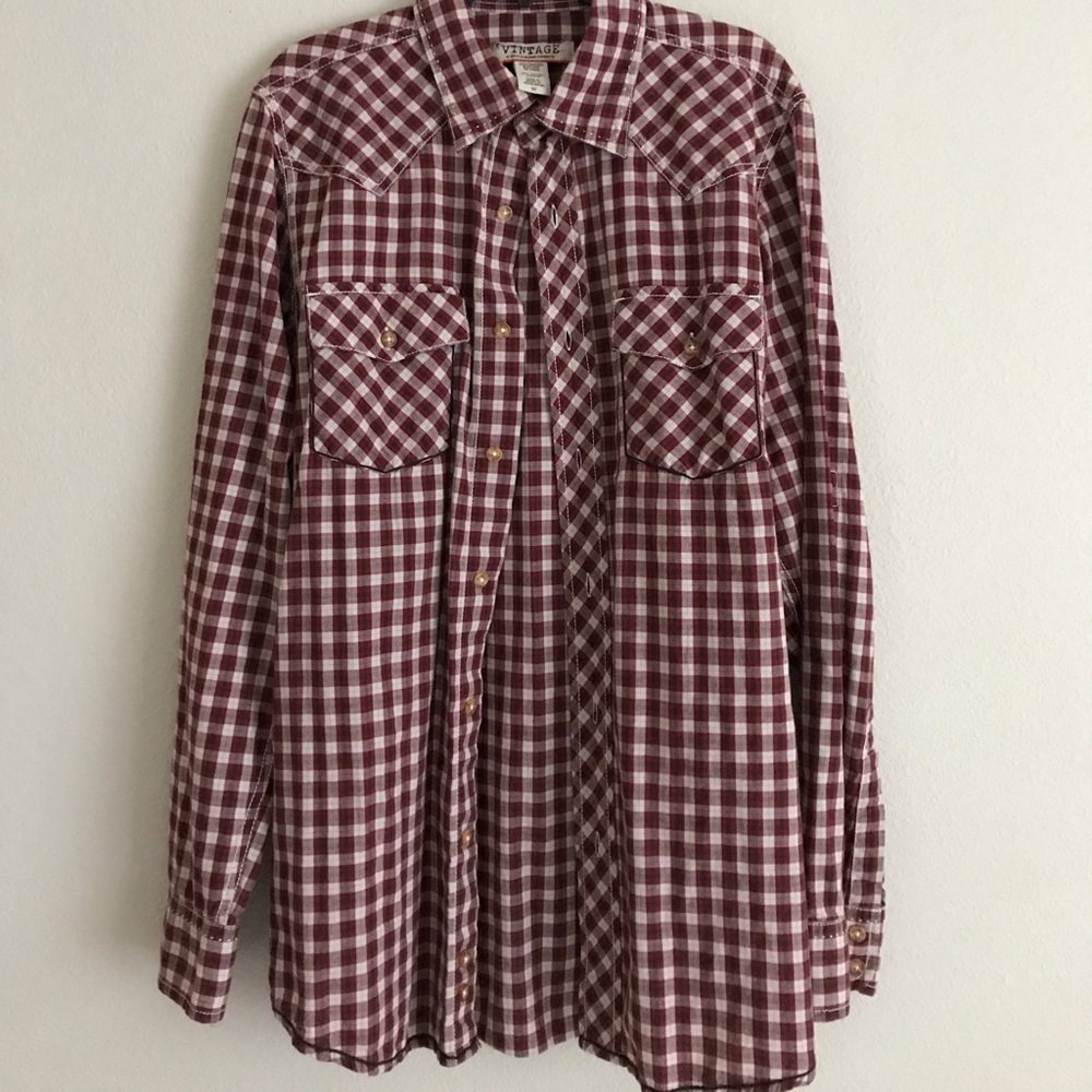 Vintage long sleeve button down shirt