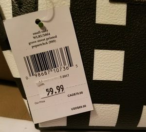 Kate spade cosmetic bag