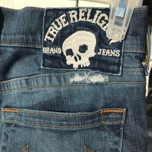 TRUE RELIGION RELAXED SKINNY FIT JEANS