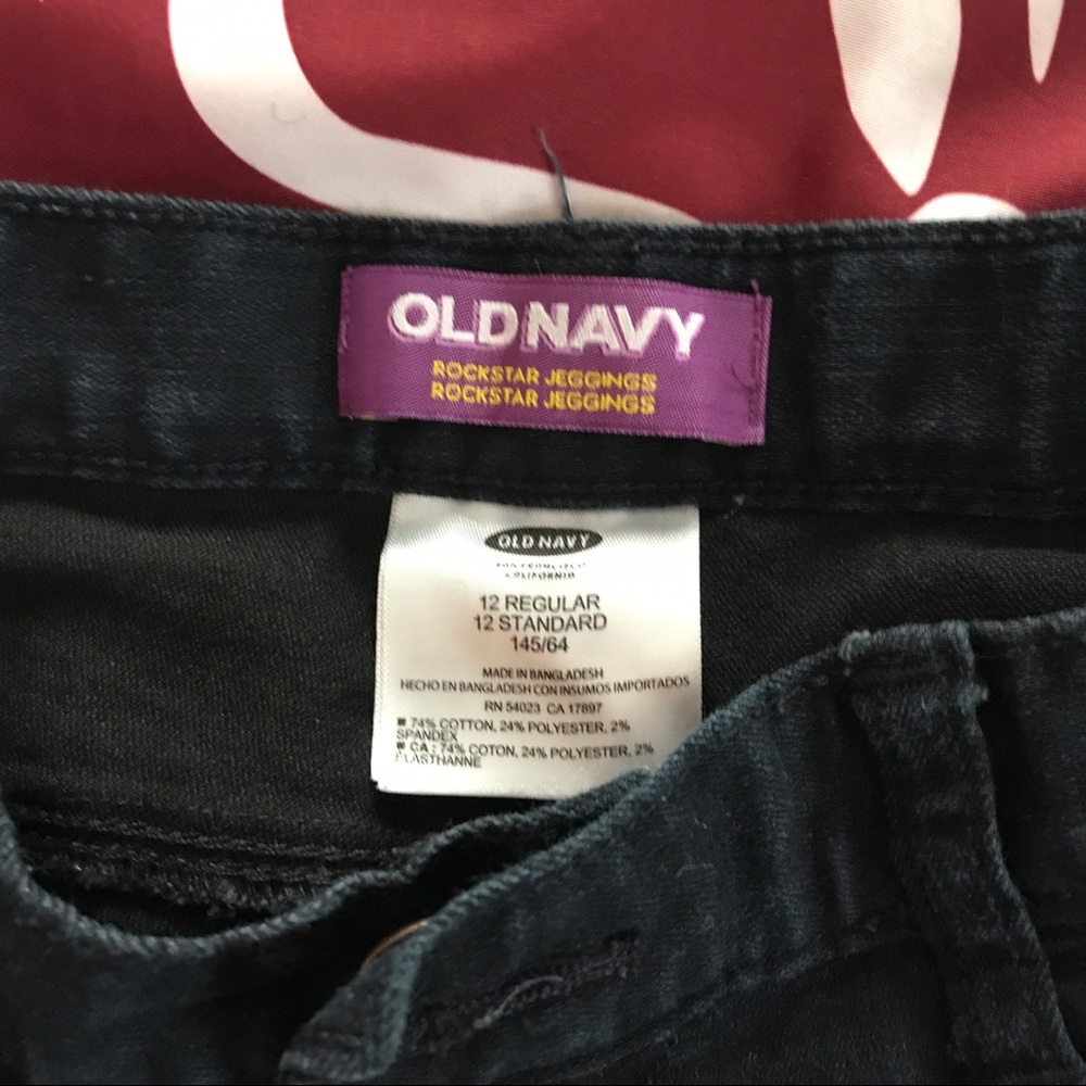 Girls Old Navy Rockstar jeggings