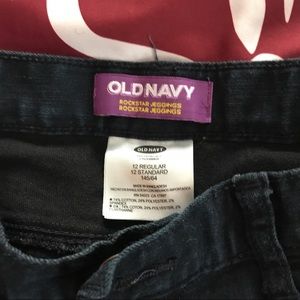 Girls Old Navy Rockstar jeggings