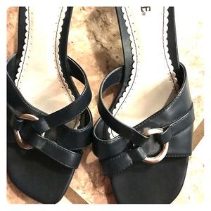 New Connie size 10 navy dress shoes