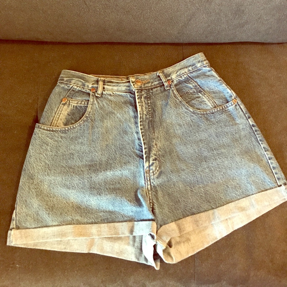 High waisted shorts
