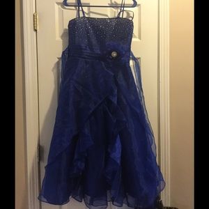 Royal Blue Dress