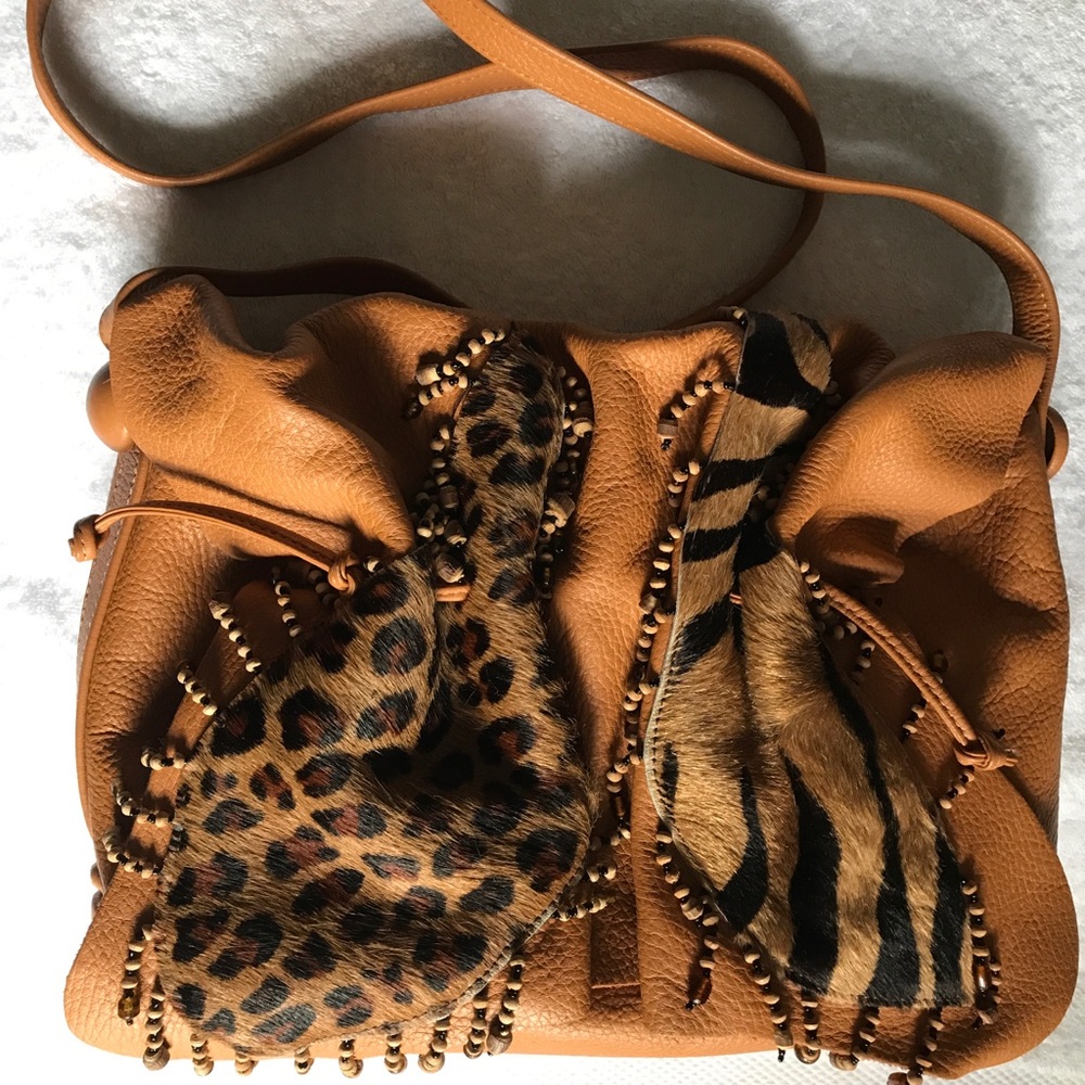 Carlos Falchi Real Leather shoulder Bag