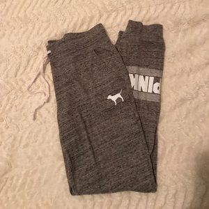 Victoria's Secret PINK Grey Joggers