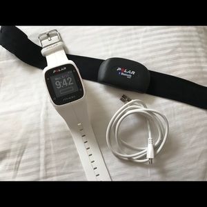 Polar M400 Watch w/ H7 HR Chest Strap