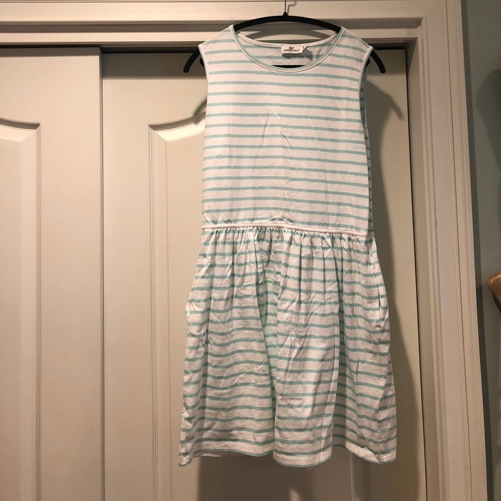 Vineyard VinesStripe Fit N Flare Knit Dress Size L