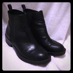 Size 6 black ankle booties