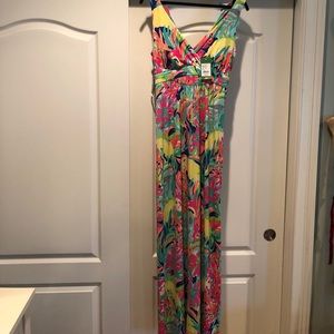 Lilly Pulitzer sea view maxi size M