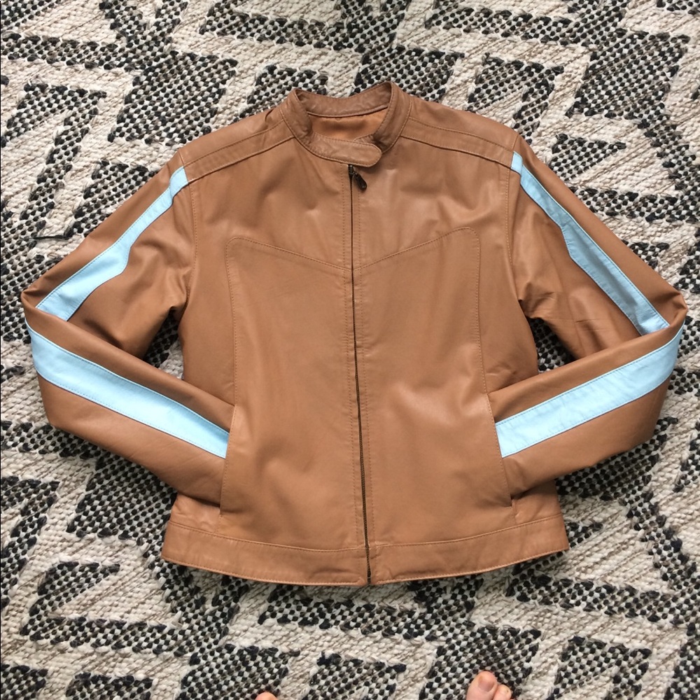 Genuine Argentinian Leather moto jacket