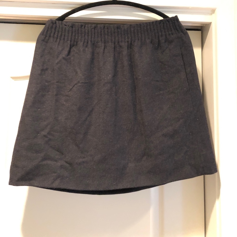 J. Crew wool elastic skirt size 12