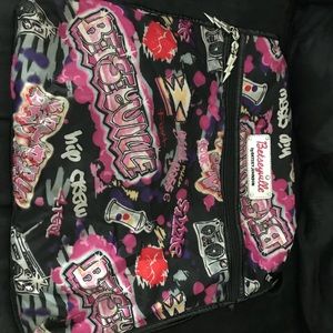 Betsey Johnson reversible laptop bag