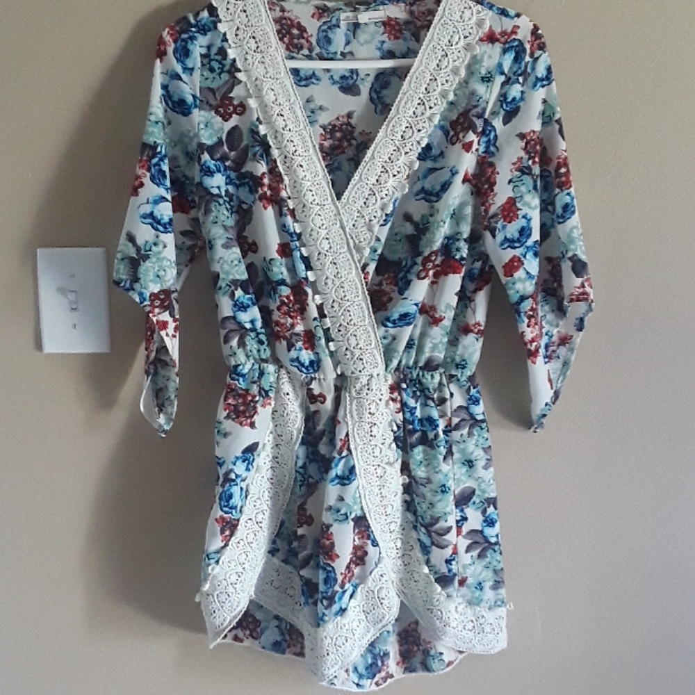 Floral Romper