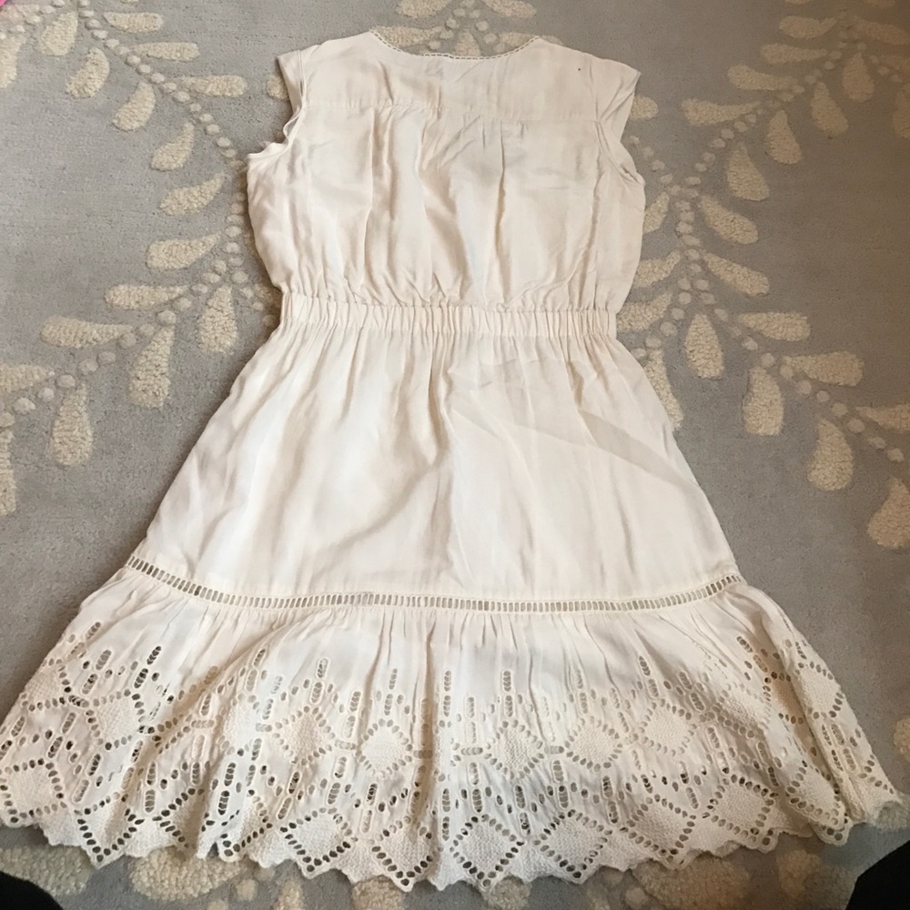 Off white eyelet dress - Picture 3 of 4