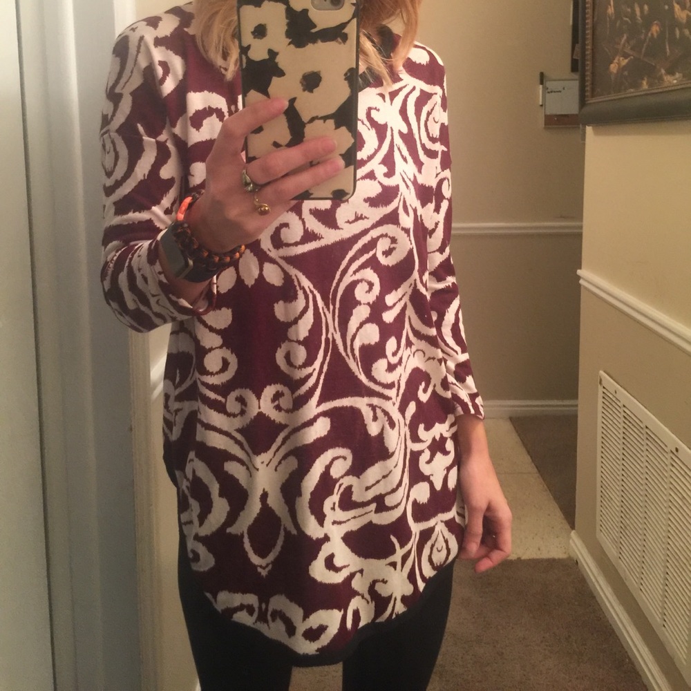 Three quarter loose tunic