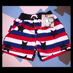 OP brand swim trunks size 3 months