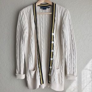 RALPH LAUREN Button Down Sweater