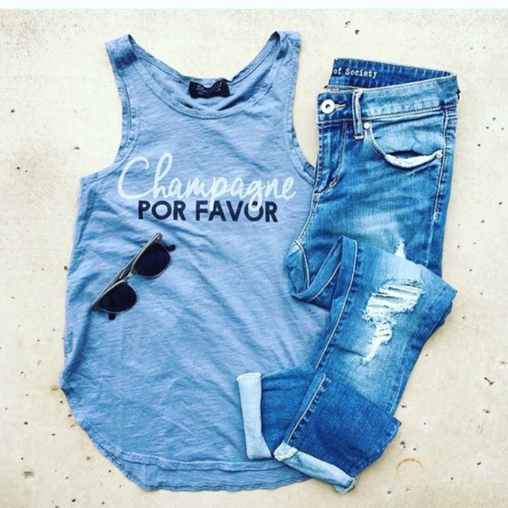 Signorelli "champagne pot favor" tank