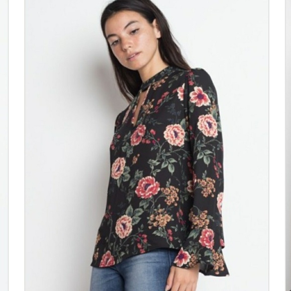 Love Grows Here Bell Sleeve Top