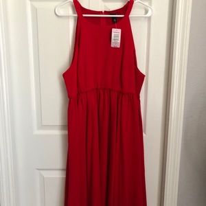 Torrid Ponte High Neck Skater Dress