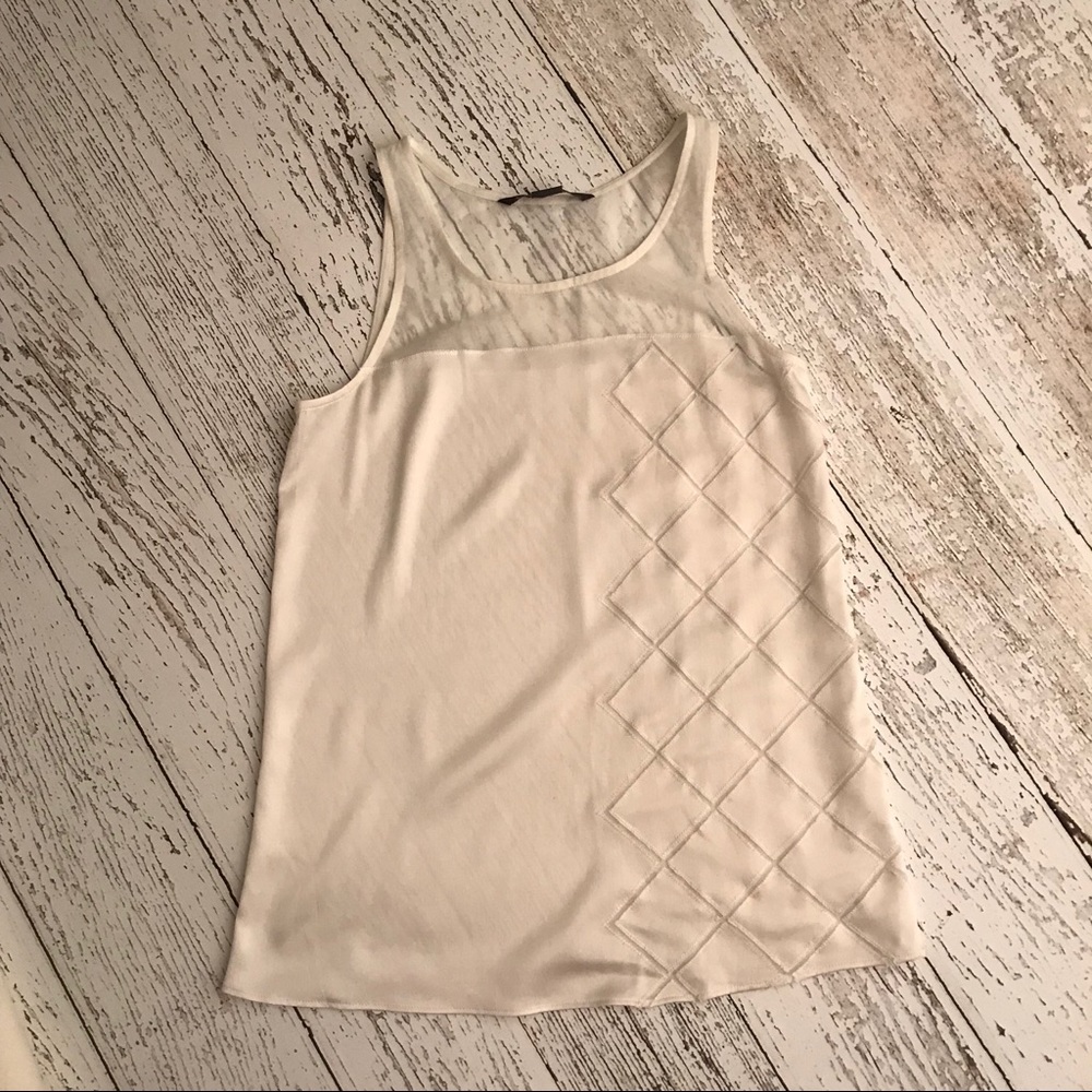 Armani Exchange white blouse