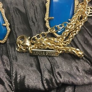 Kendra Scott Rae Pendant and Earrings