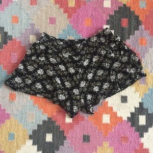 Free People Flowy Floral Shorts