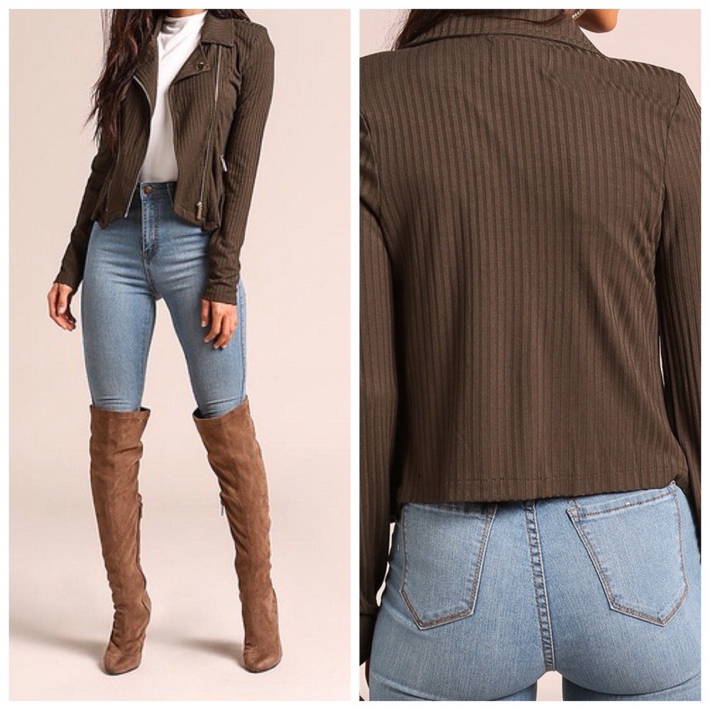 Olive Lightweight Jacket (L)—Final Sale - Picture 2 of 2