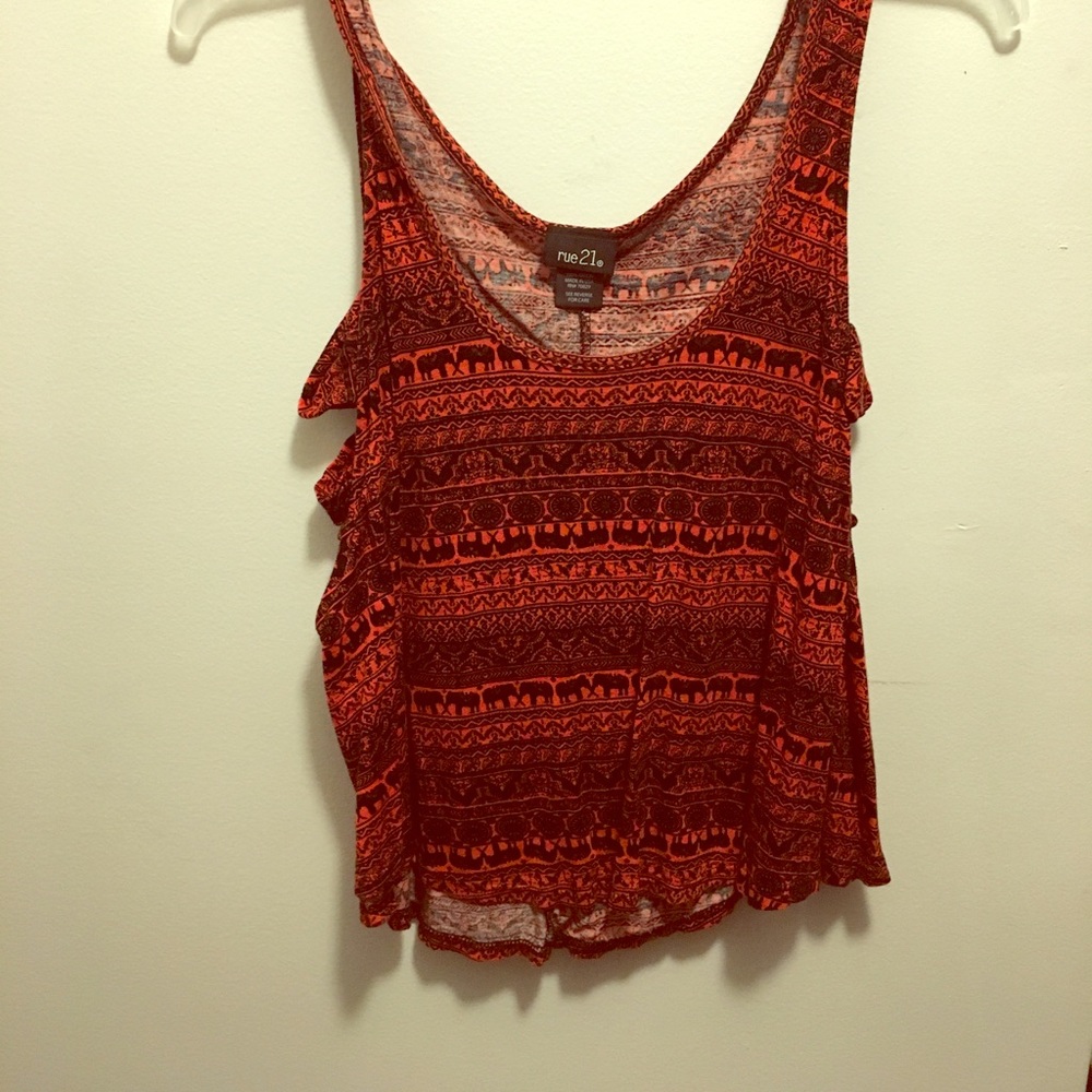 Rue 21 tank with side cut outs