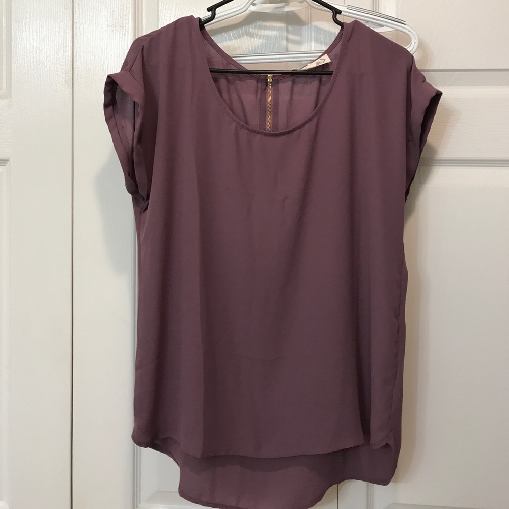 Purple dress shirt