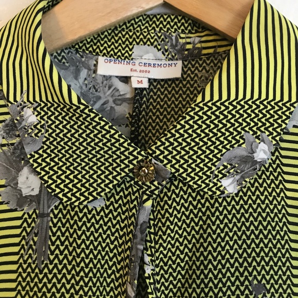 *HOST PICK* OPENING CEREMONY Silk Dress Medium - Picture 5 of 7