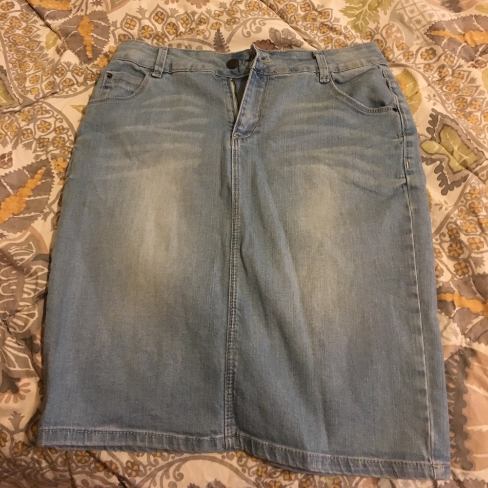 Denim Skirt