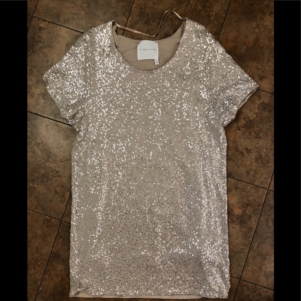 Victoria’s Secret Sequin Shirt Dress