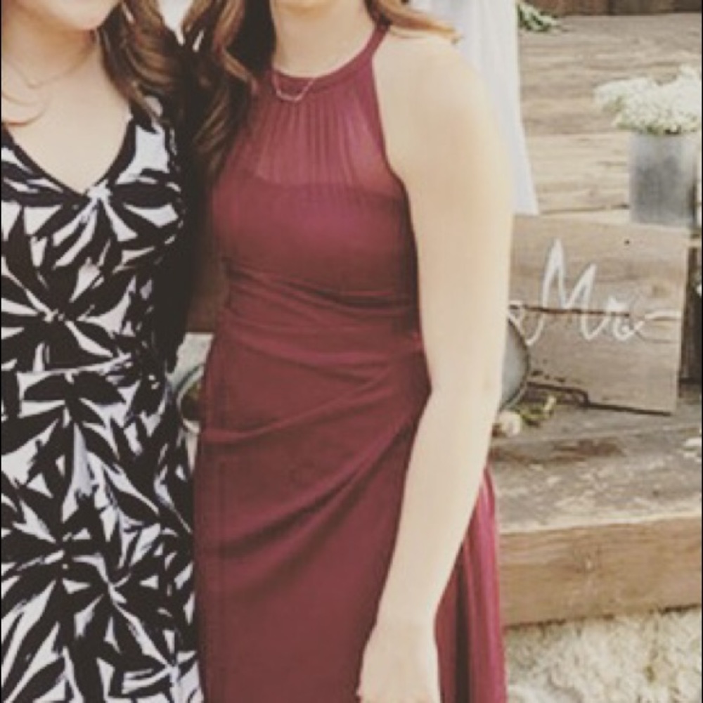 David’s Bridal Bridesmaid Dress