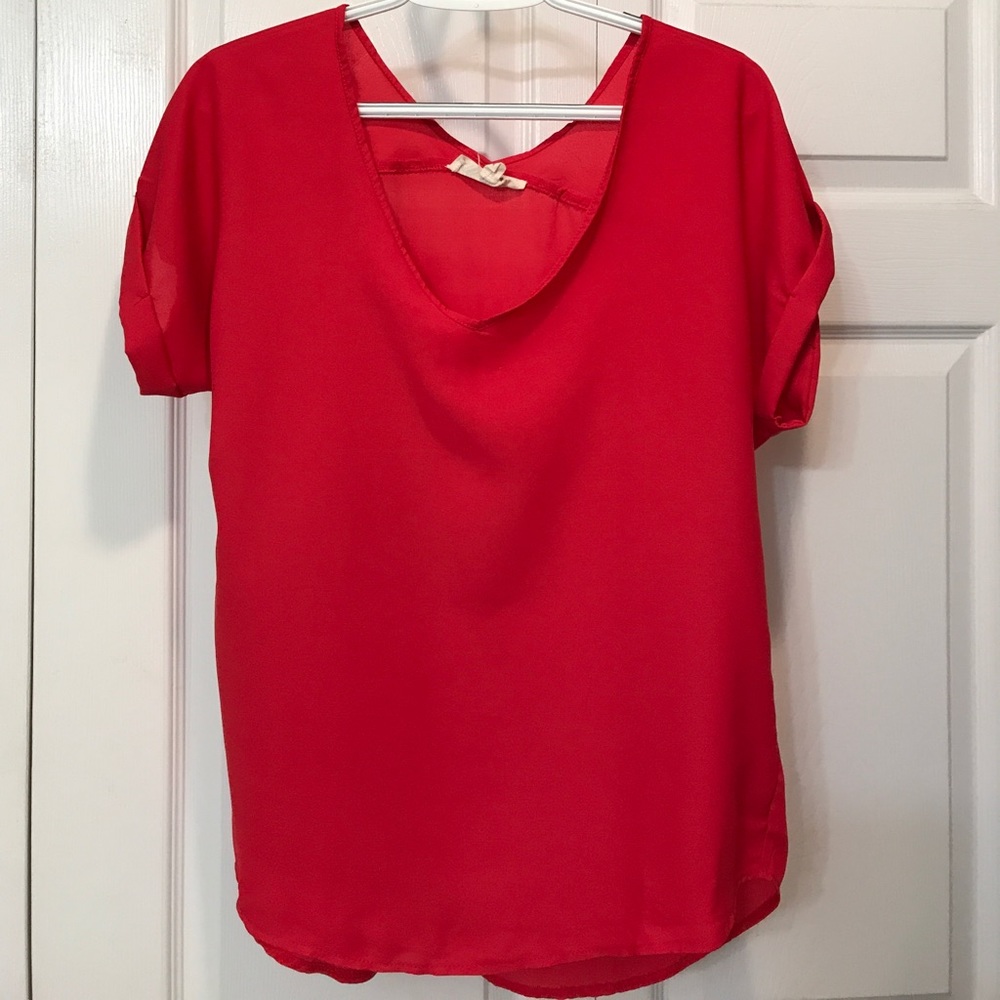 Red shirt