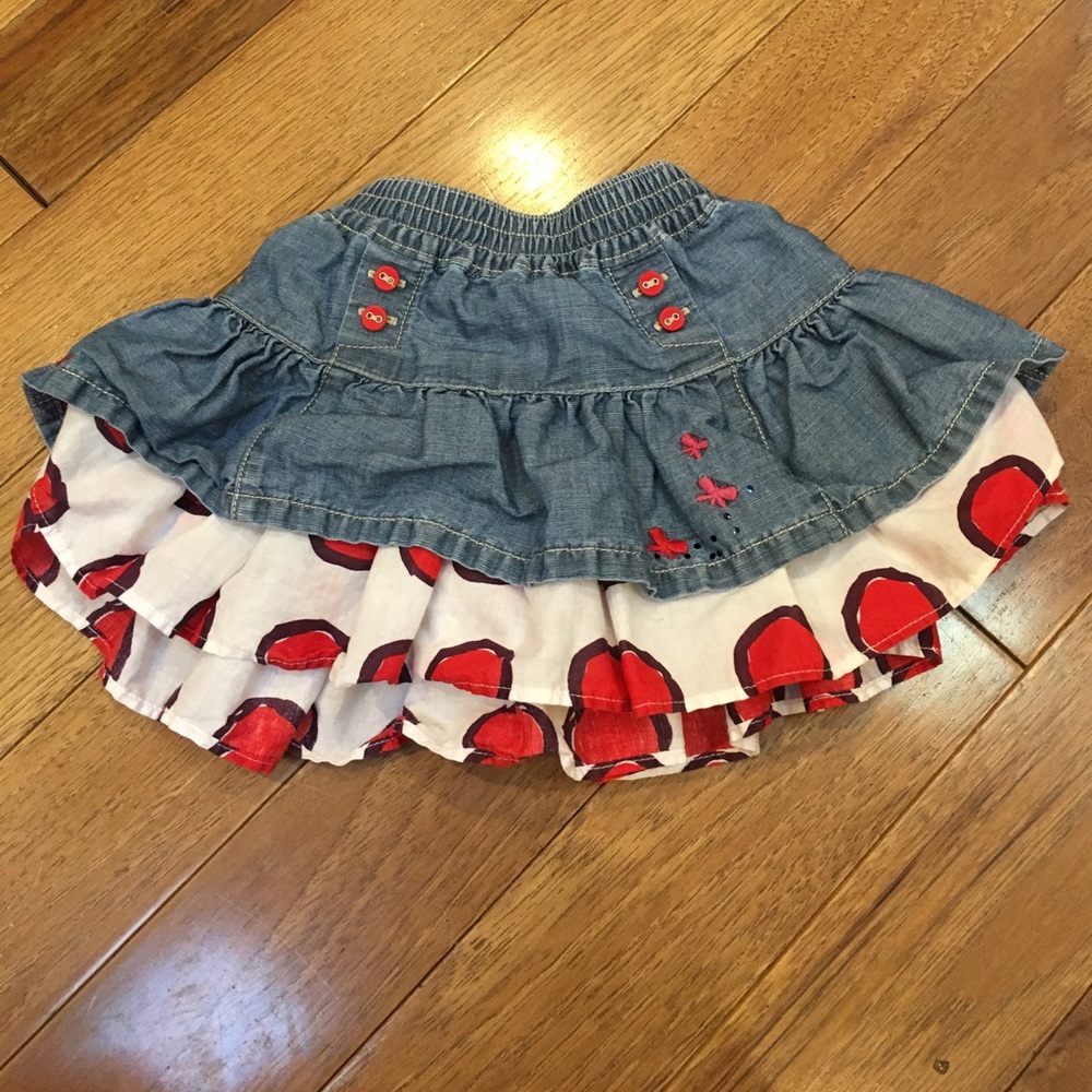 Baby girl catimini skirt