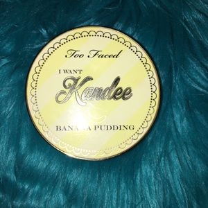 Too Faced Banana Pudding I want Kandee