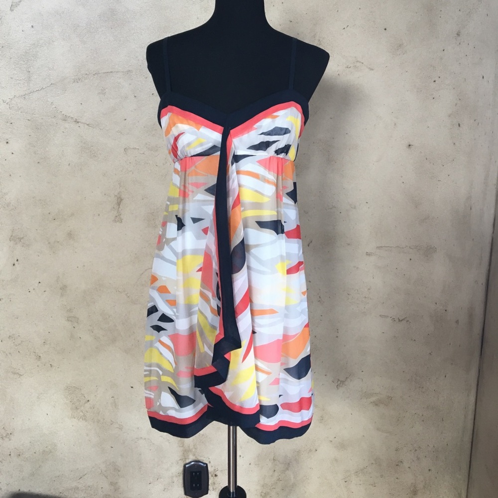 Beautiful BCBG geometric pattern dress