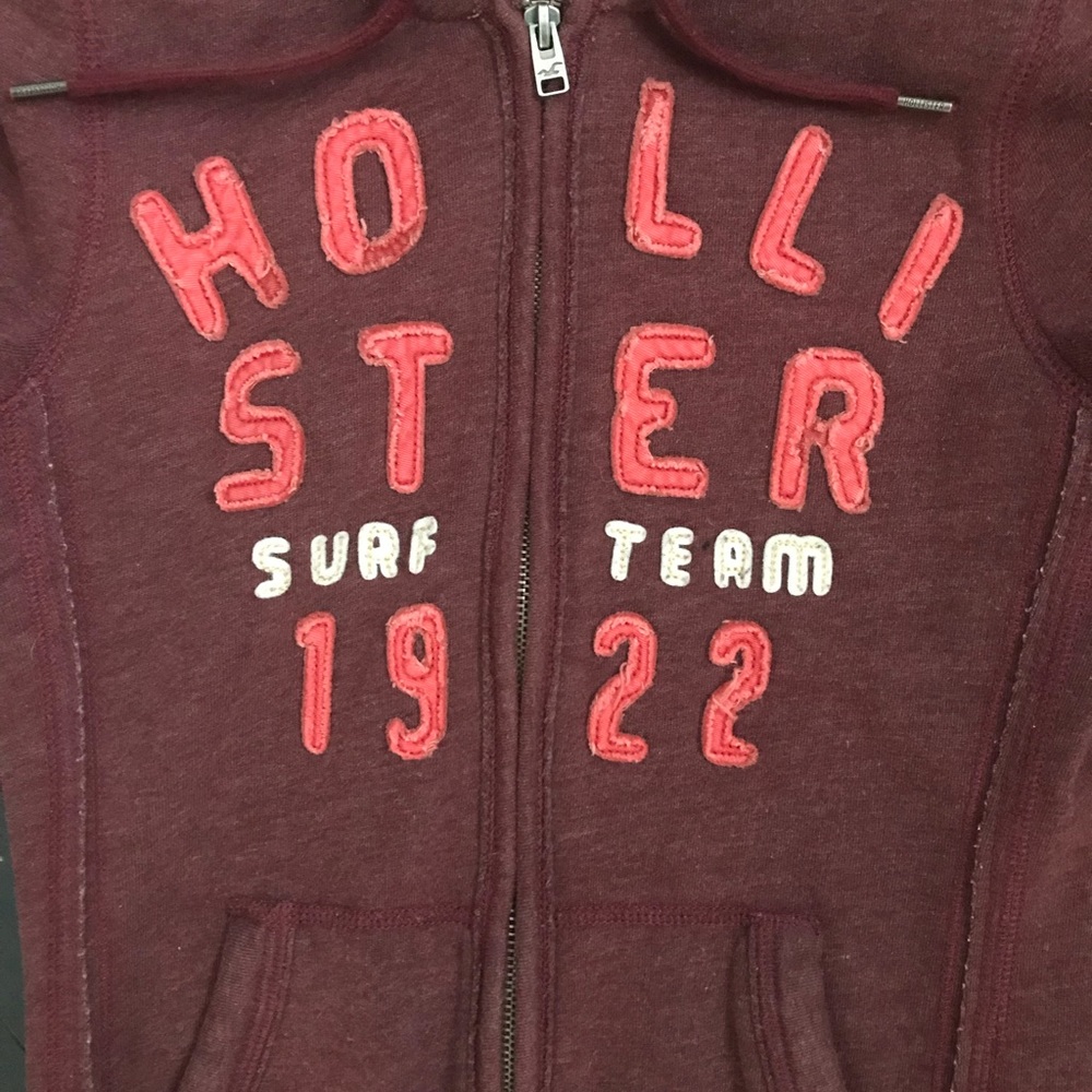 Hollister zip up sweater
