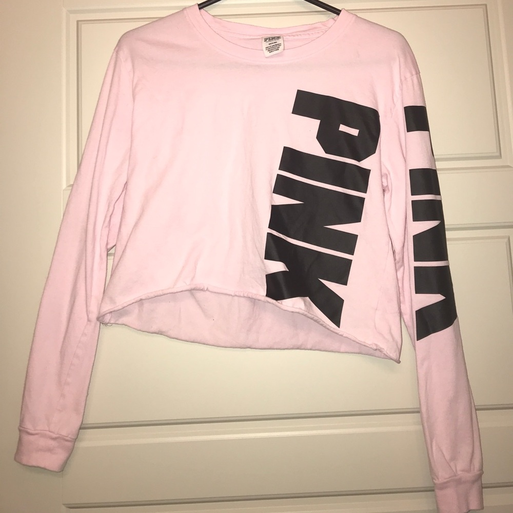 Victoria’s Secret PINK Crop Long Sleeve