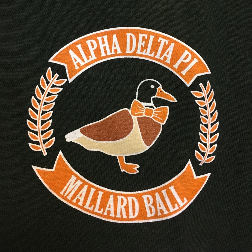Alpha Delta Pi Mallard Ball shirt