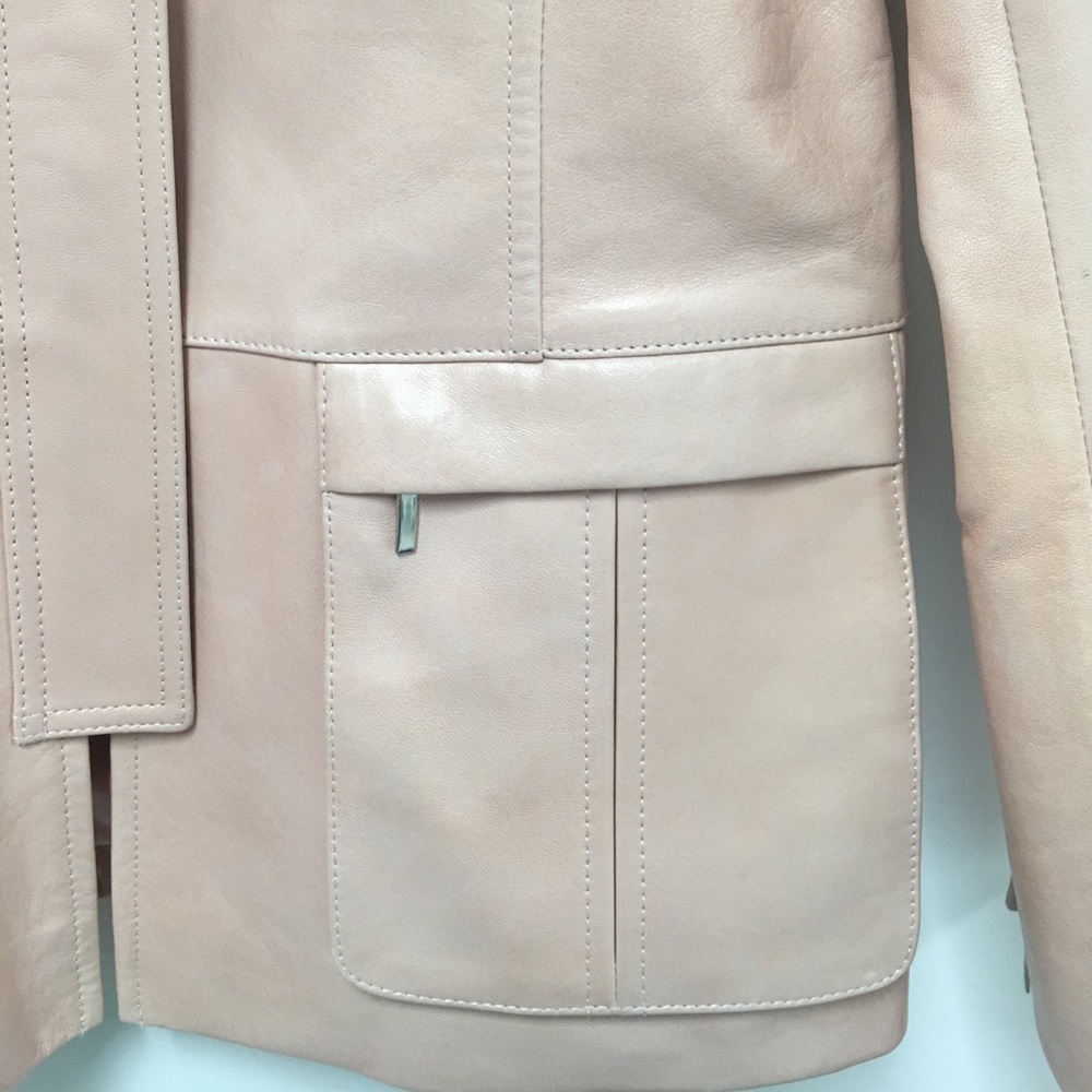 ✨ PRICE DROP ✨ Lafayette 148 Leather Jacket - Picture 3 of 7