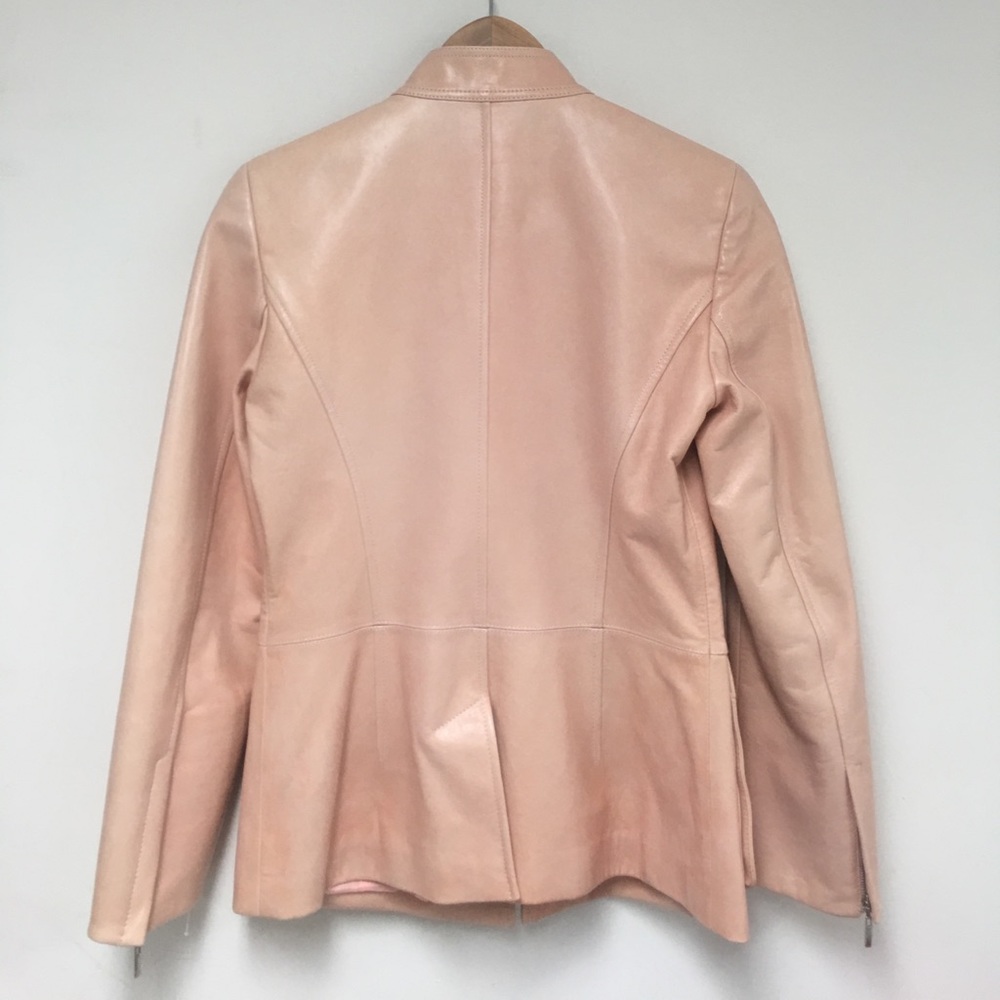 ✨ PRICE DROP ✨ Lafayette 148 Leather Jacket - Picture 4 of 7