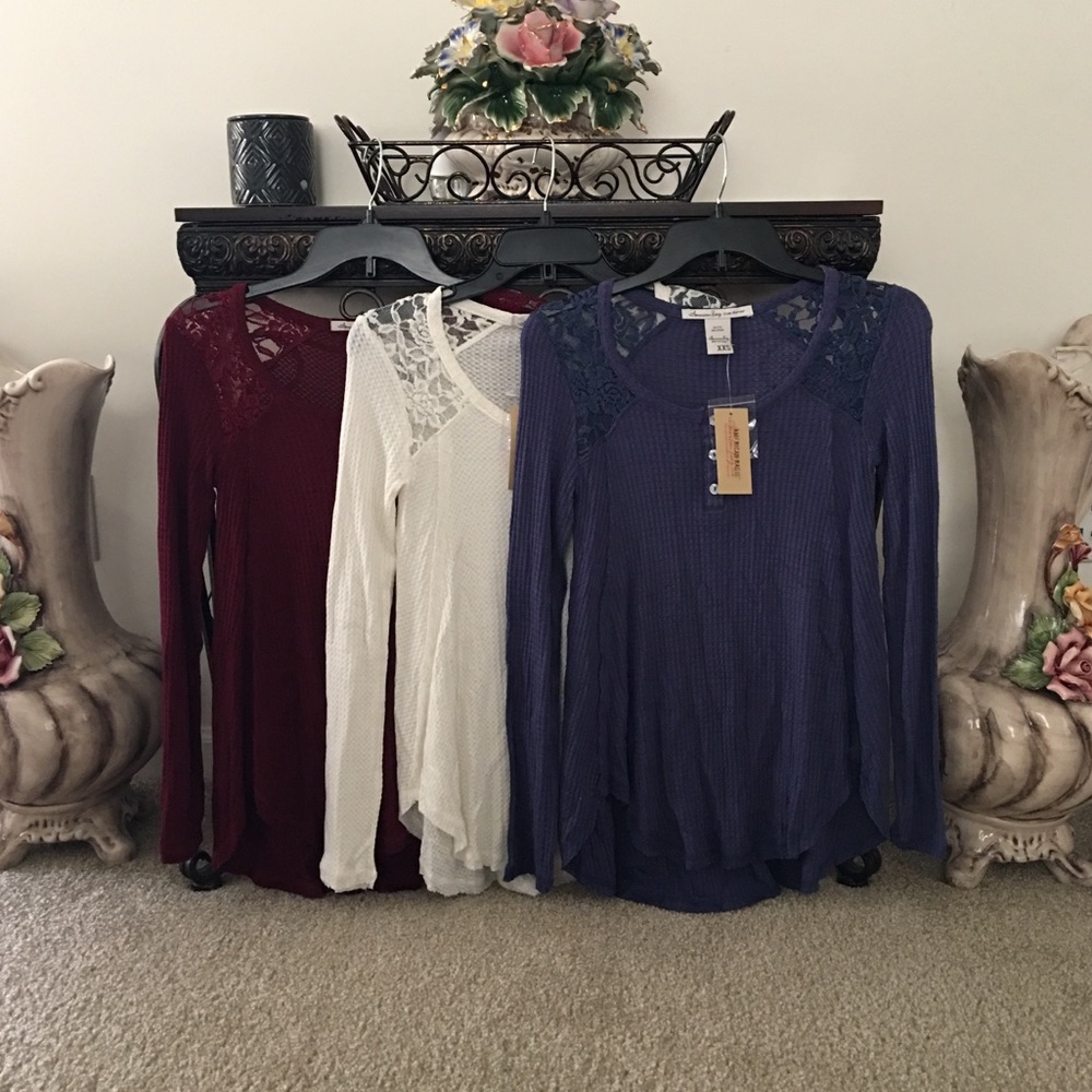American Rag thermal shirt bundle